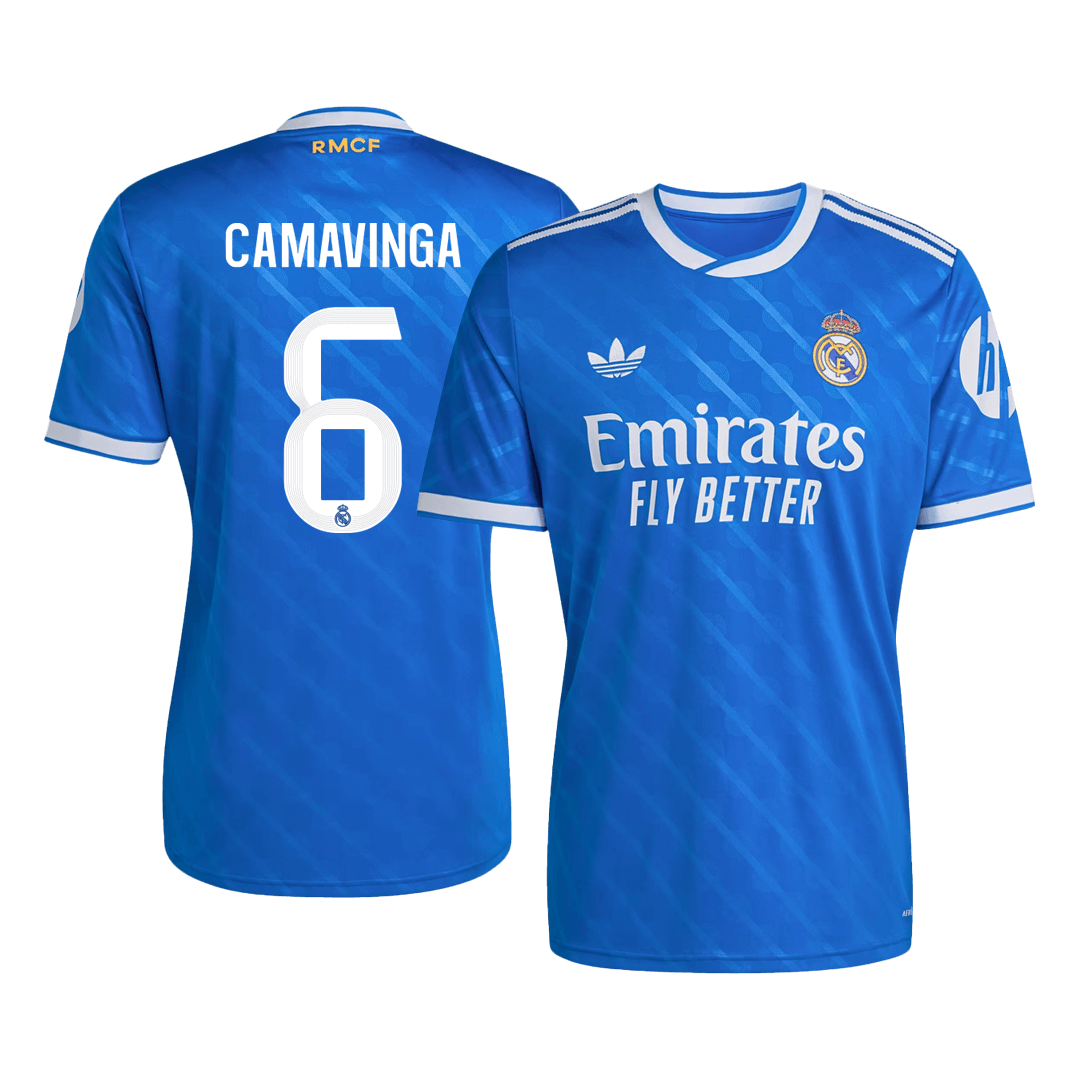 CAMAVINGA #6 Heren Real Madrid Derde Voetbalshirt 2025/26