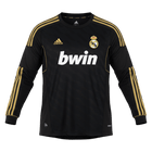 Retro Real Madrid uitshirt Lange Mouwen 2011/12
