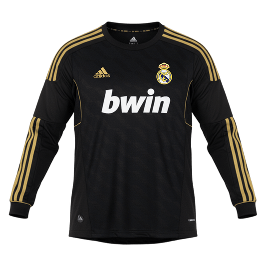 Retro Real Madrid Uit Lange Mouwen Voetbalshirt 2011/12 2025/26
