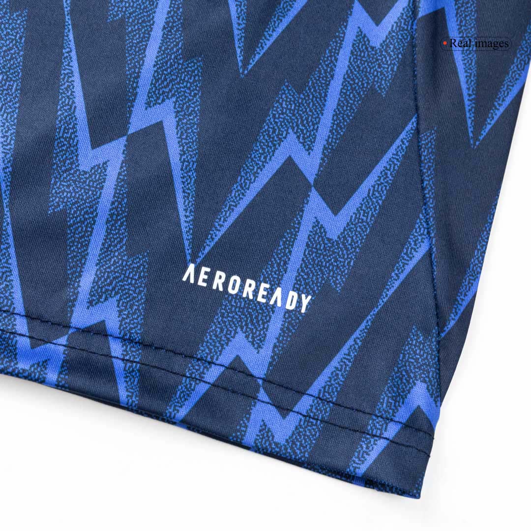 Kinder Arsenal Uit Tenue 2025/26 - detail