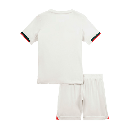Kinder Chelsea Uit Tenue 2025/26 - close-up