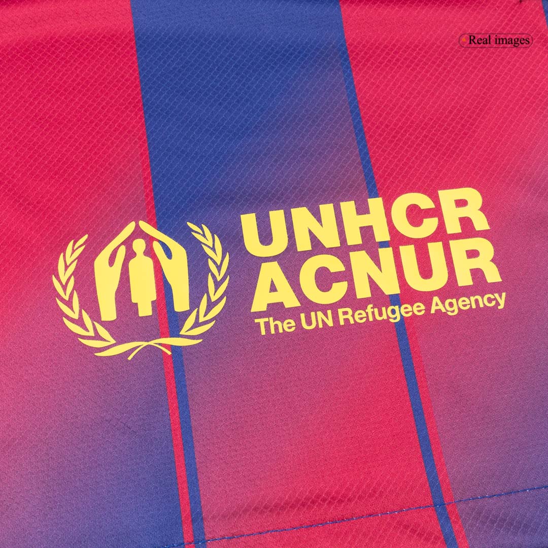 Dames Barcelona Thuis Voetbalshirt 2025/26 - achterkant