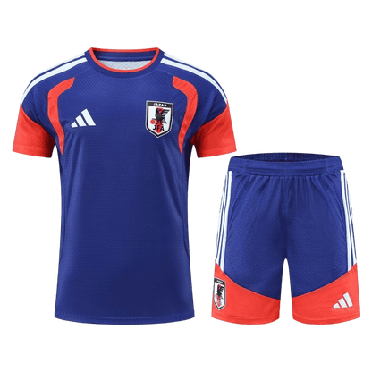 Japan Pre-Match Spelersversie Set WK Voetbal 2026 - Slim Fit - voorkant