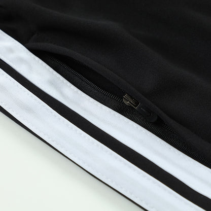 Duitsland Joggingpak met rit Set(top+broek) 2026 Black - zijkant