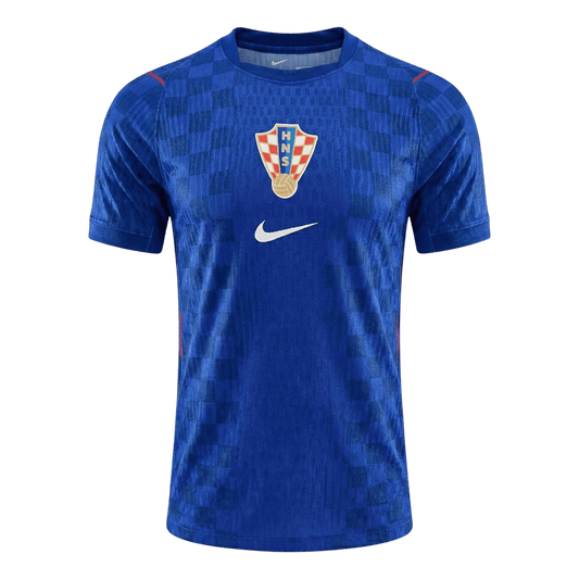 Kroatië Uit Spelersversie Voetbalshirt WK Voetbal 2026 - Slim Fit - voorkant