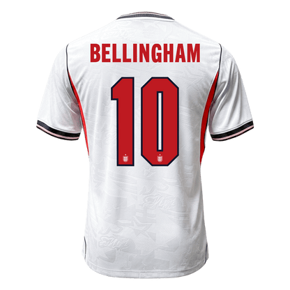 BELLINGHAM #10 Engeland Thuis Spelersversie Voetbalshirt WK Voetbal 2026 - Slim Fit - foto 9