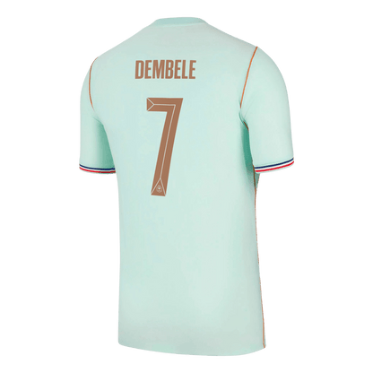 DEMBELE #7 Heren Frankrijk Uit Voetbalshirt WK Voetbal 2026 - extra