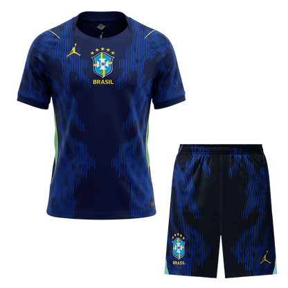 Brazilië Uit Set WK Voetbal 2026 - voorkant