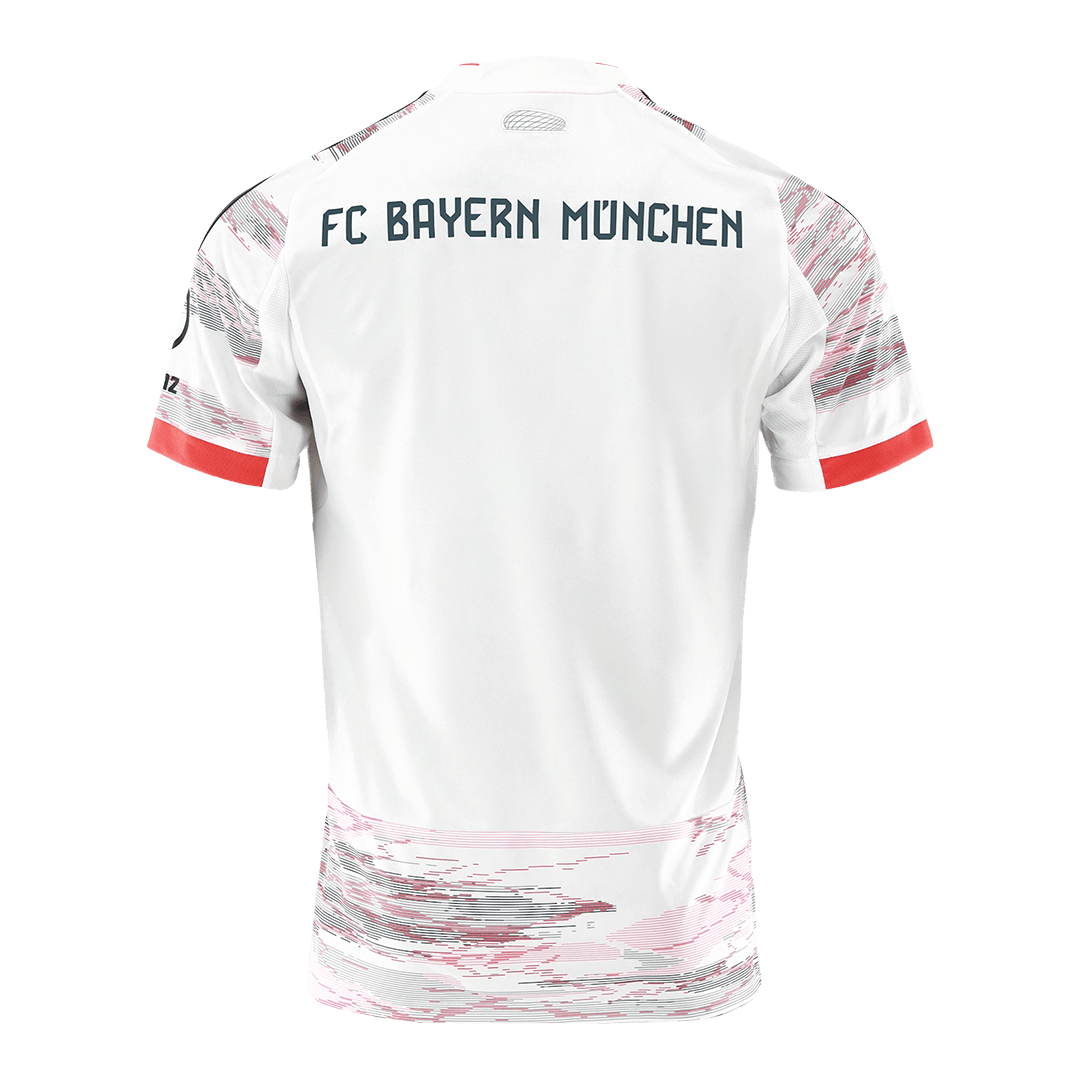 Heren Bayern Munich Uit Voetbalshirt 2025/26 - close-up