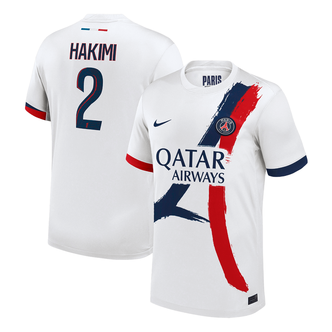 HAKIMI #2 PSG Uit Spelersversie Voetbalshirt 2025/26 - Slim Fit