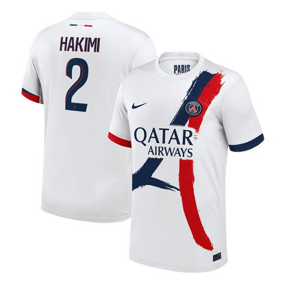 HAKIMI #2 PSG Uit Spelersversie Voetbalshirt 2025/26 - Slim Fit