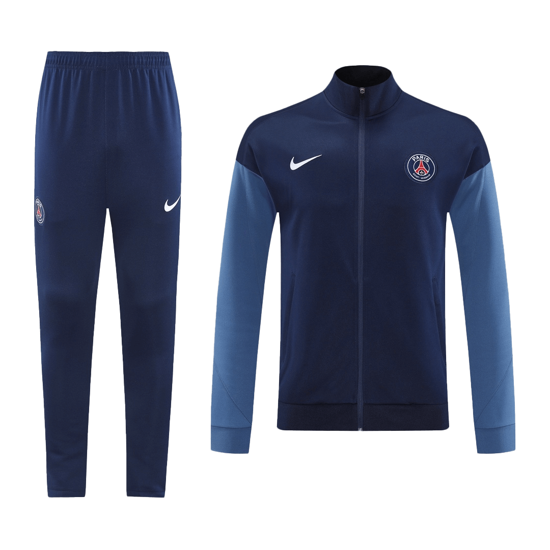 PSG Trainingsjack Set(Jas+Broek) 2025/26 Navy football shirt