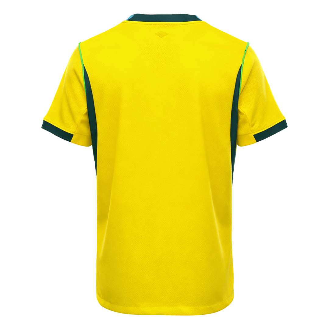 Heren Brazilië Thuis Voetbalshirt WK Voetbal 2026 - achterkant