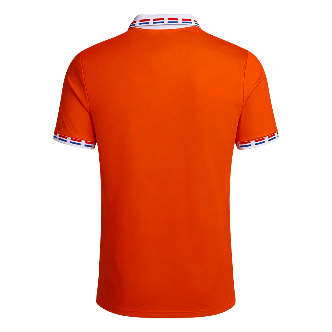 Retro Nederland Thuis Voetbalshirt 1996 - achterkant