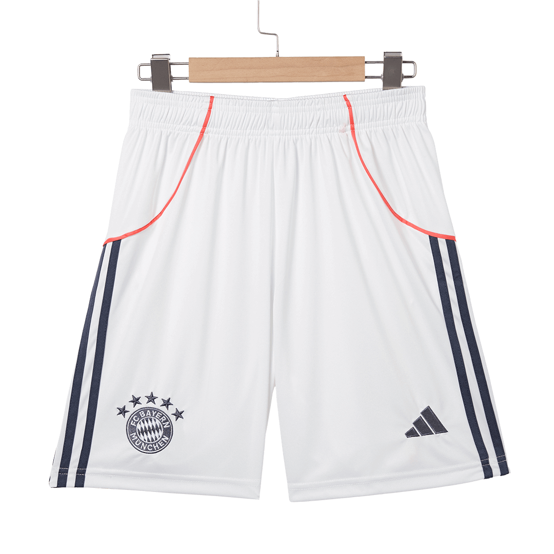 Bayern Munich Away Soccer Shorts 2025/26 White - model