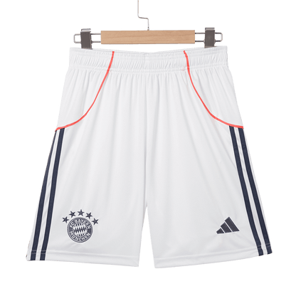 Bayern Munich Away Soccer Shorts 2025/26 White - model