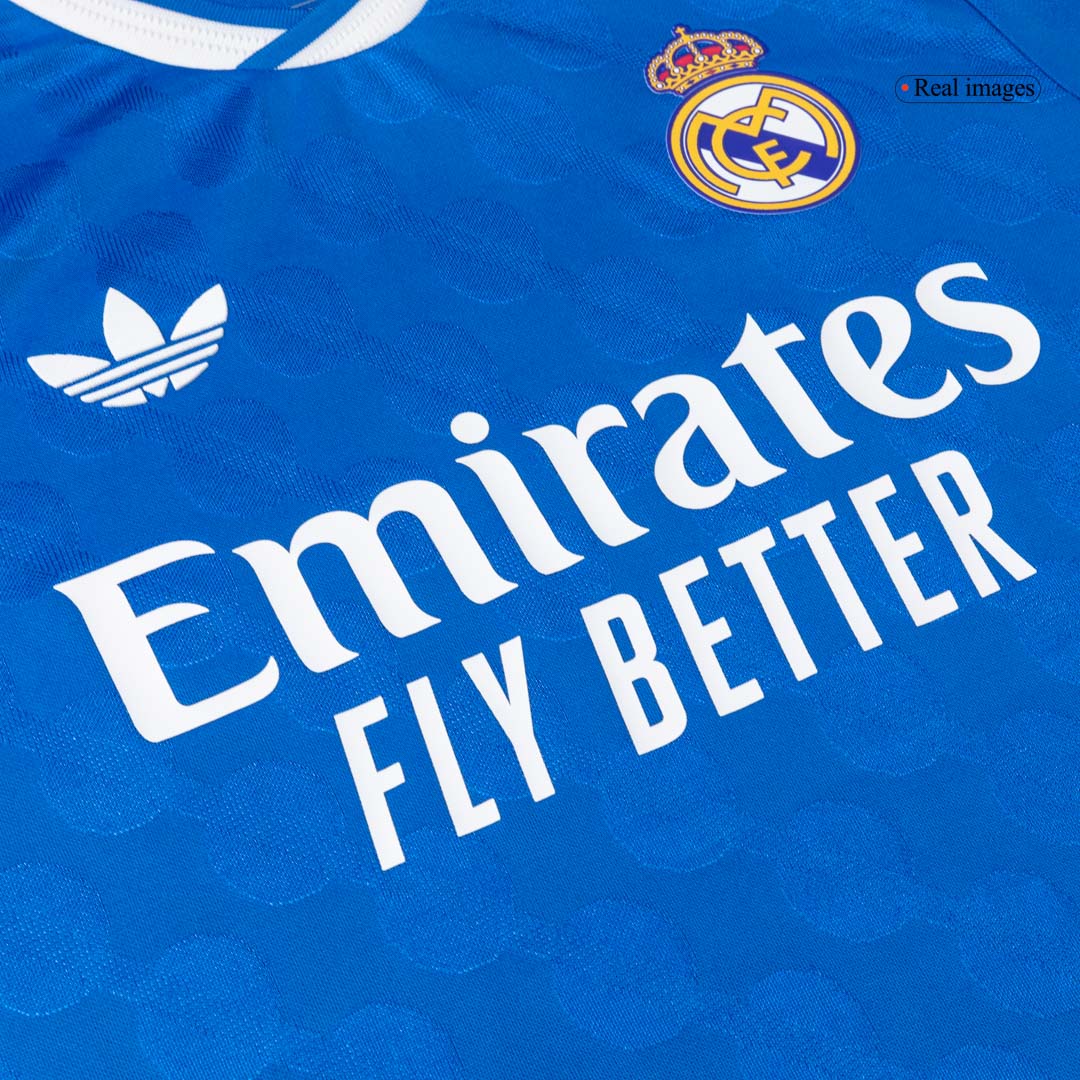MBAPPé #10 Real Madrid Derde Spelersversie Voetbalshirt 2025/26 - Slim Fit - close-up