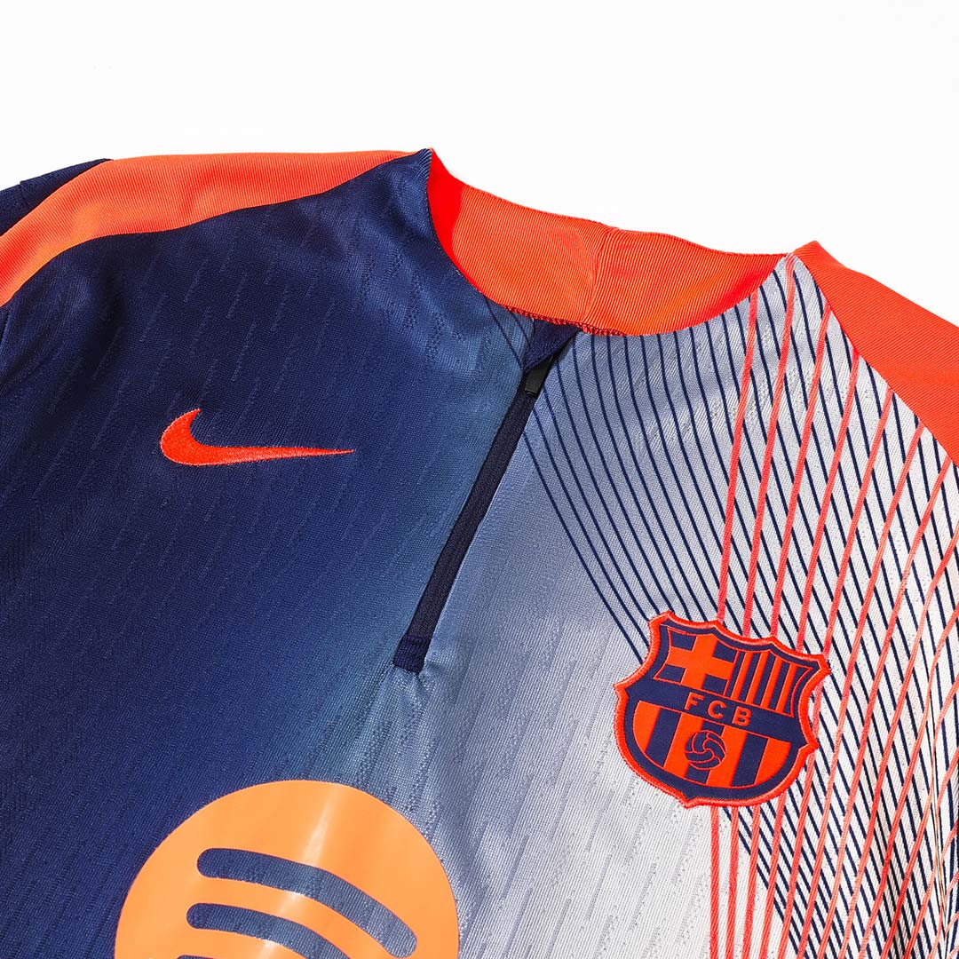 Barcelona Joggingpak met rit Set(top+broek) 2025/26 Black&Orange - foto 20