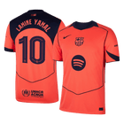 LAMINE YAMAL #10 Heren Barcelona derdeshirt 2025/26 - UCL