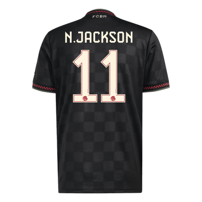 N.JACKSON #11 Heren Bayern Munich Derde Voetbalshirt 2025/26 - detail