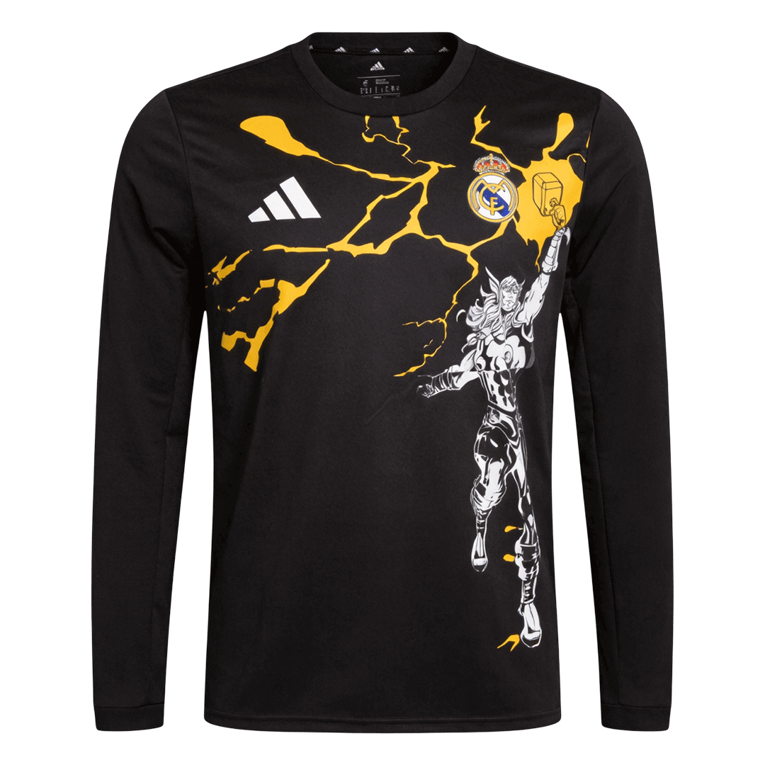 Heren Real Madrid Lange Mouwen Voetbalshirt 2025/26