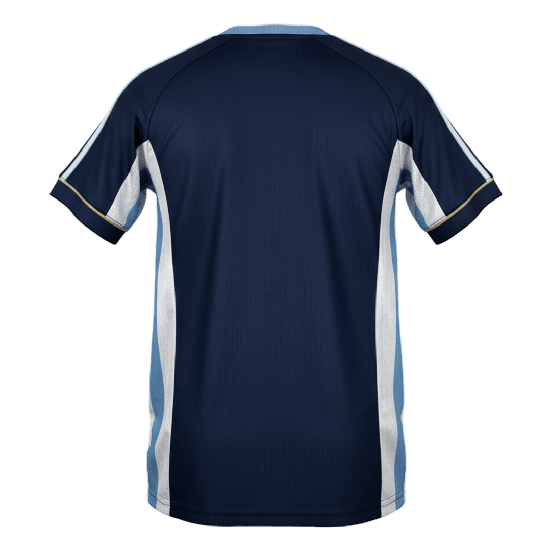 Retro Argentinië Uit Voetbalshirt 1998 - achterkant
