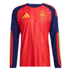 Spanje Spelersversie thuisshirt Lange Mouwen 2026 - slim fit