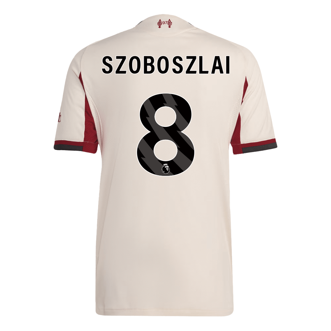 SZOBOSZLAI #8 Liverpool Uit Spelersversie Voetbalshirt 2025/26 - Slim Fit - foto 10