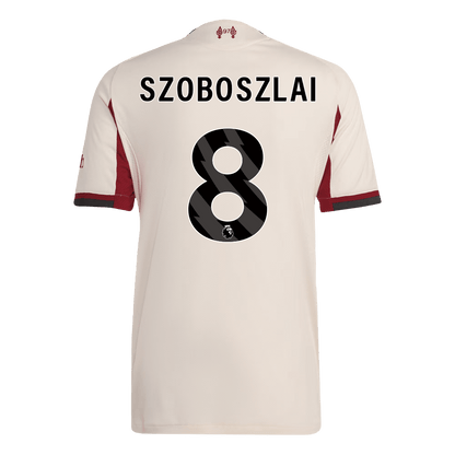 SZOBOSZLAI #8 Liverpool Uit Spelersversie Voetbalshirt 2025/26 - Slim Fit - foto 10