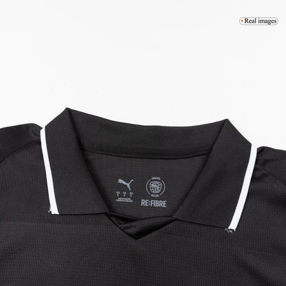Heren Manchester City Uit Lange Mouwen Voetbalshirt 2025/26 - zijkant