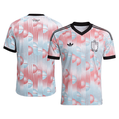 Heren België Uit Voetbalshirt WK Voetbal 2026 - achterkant
