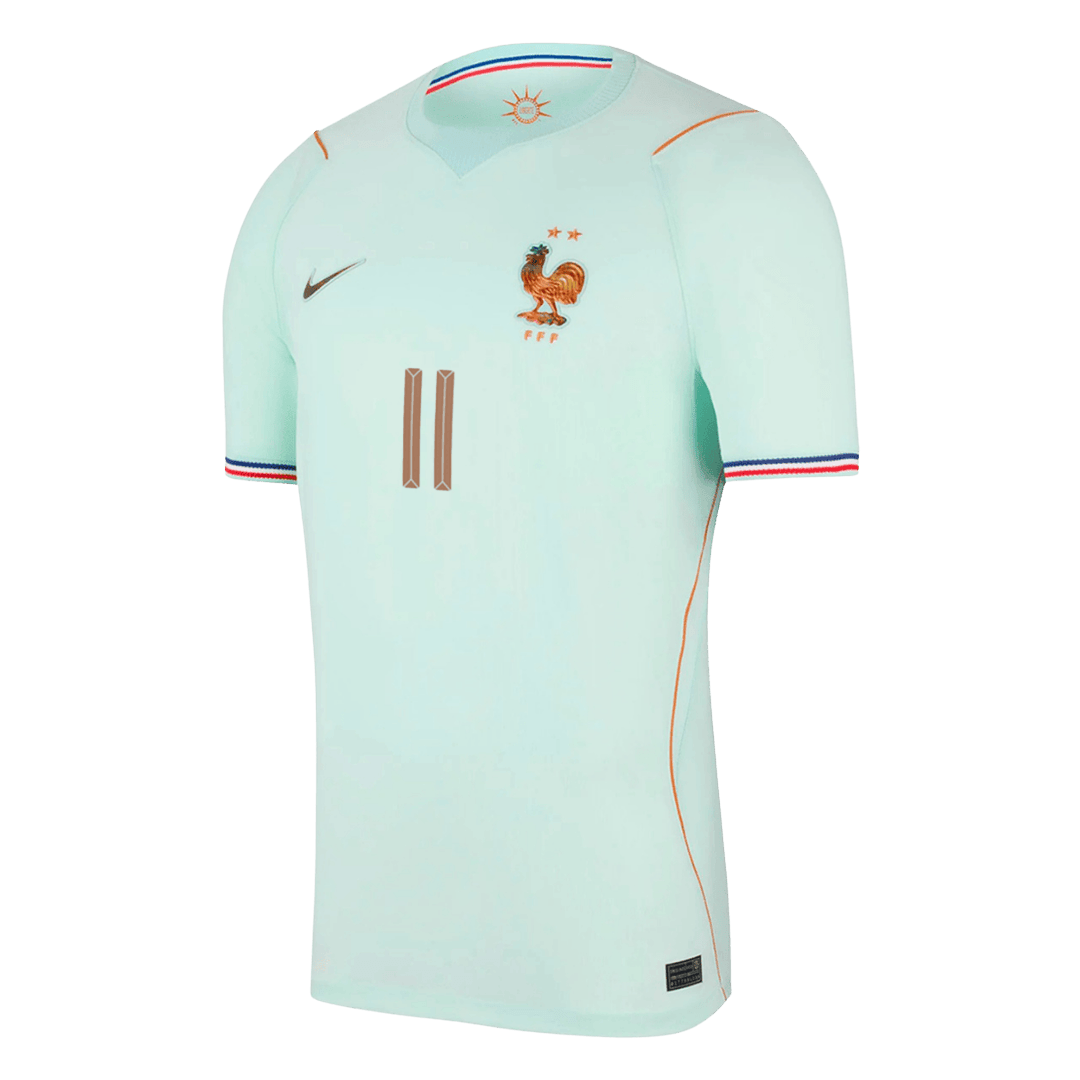 OLISE #11 Heren Frankrijk Uit Voetbalshirt WK Voetbal 2026 - zijkant