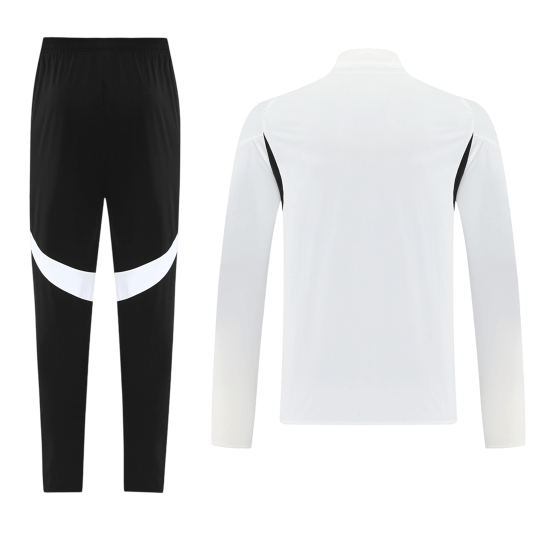 Manchester United Trainingsjack Set(top+broek) 2025/26 White - achterkant