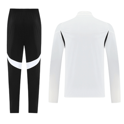 Manchester United Trainingsjack Set(top+broek) 2025/26 White - achterkant