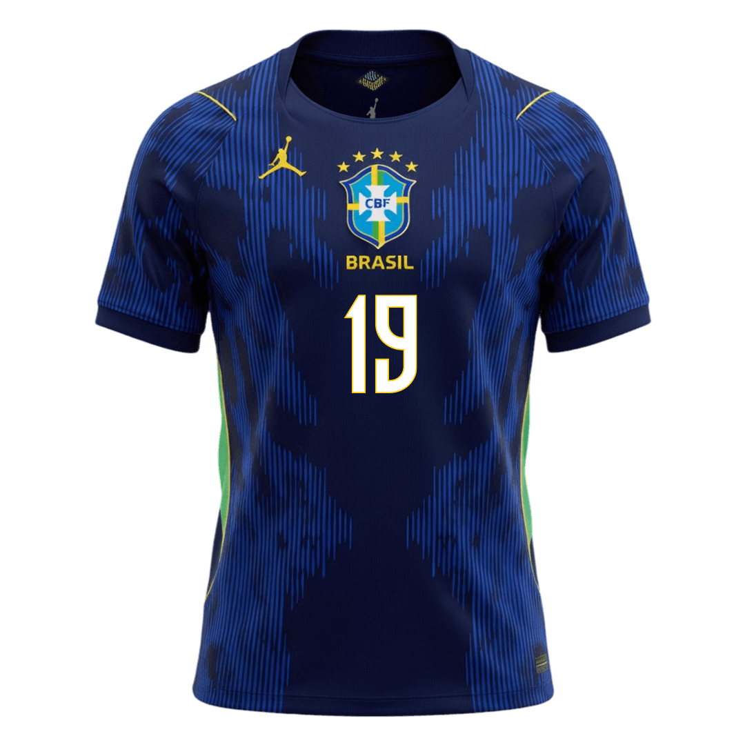 ENDRICK #19 Maillot de football brésilien pour hommes Coupe du Monde 2026