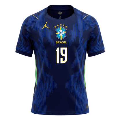 ENDRICK #19 Maillot de football brésilien pour hommes Coupe du Monde 2026