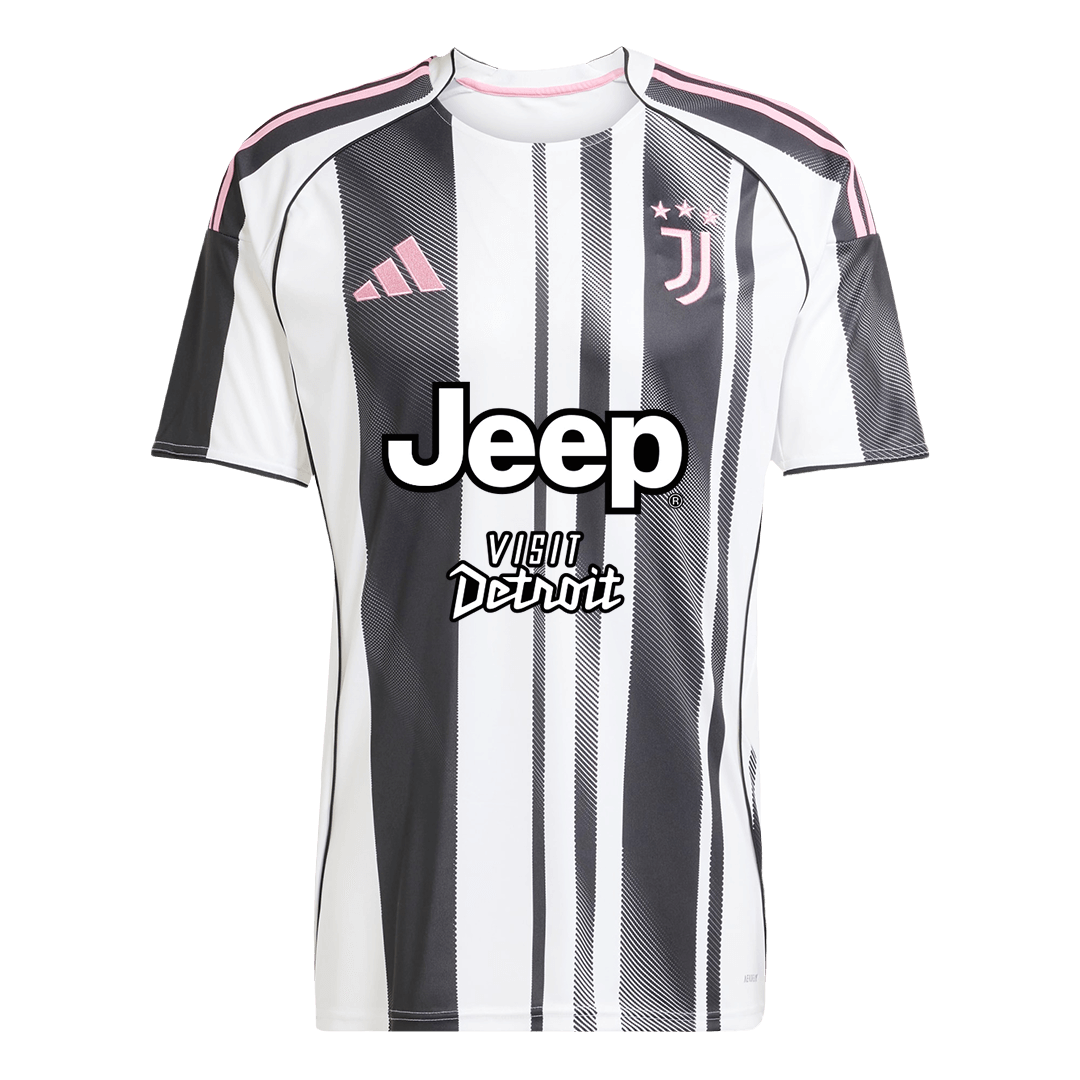 YILDIZ #10 Heren Juventus Thuis Voetbalshirt 2025/26 - achterkant