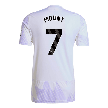MOUNT #7 Heren Manchester United Uit Voetbalshirt 2025/26 - detail