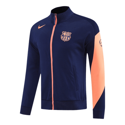 Barcelona Trainingsjack 2025/26 Navy&Orange - extra
