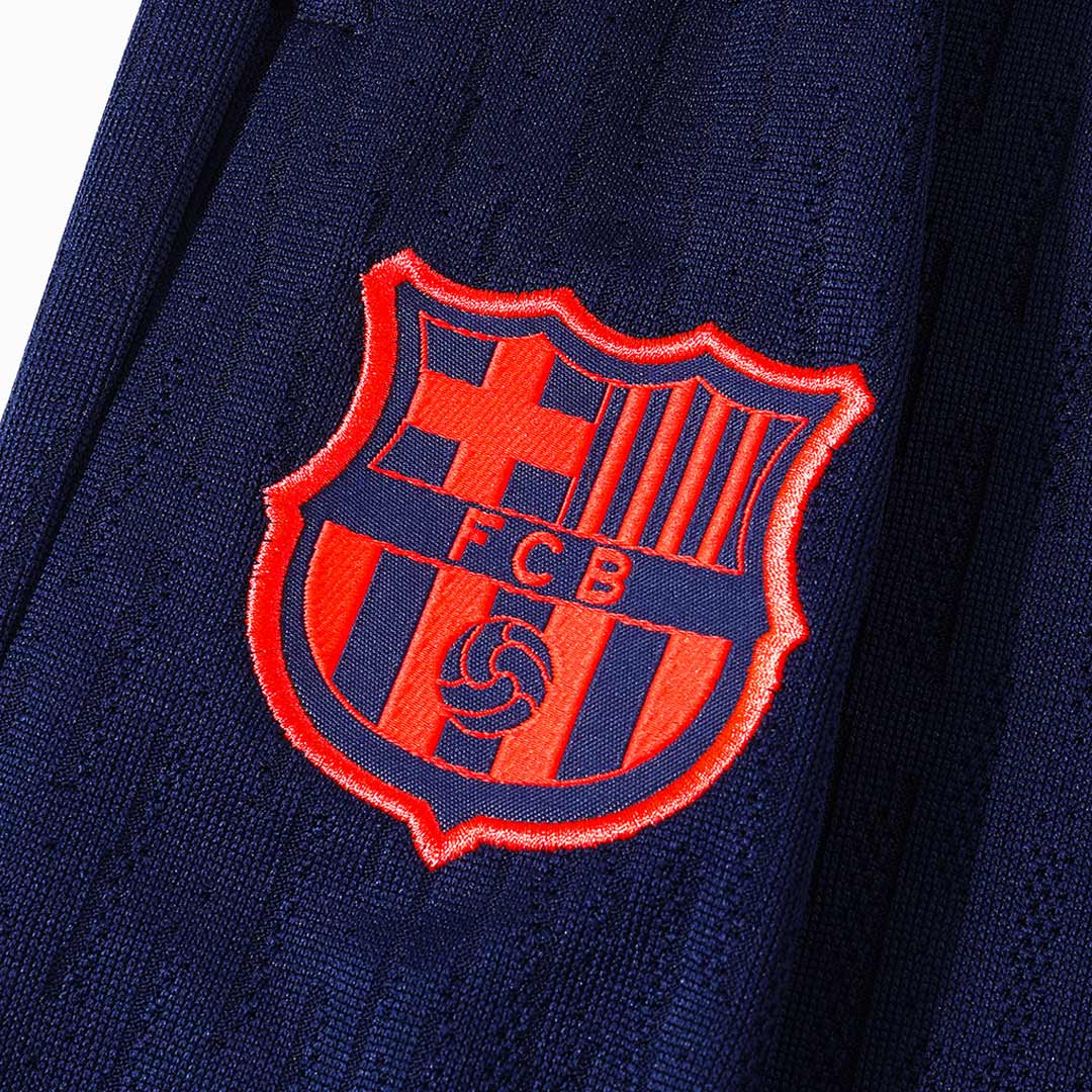 Barcelona Joggingpak met rit Set(top+broek) 2025/26 Black&Orange - foto 10