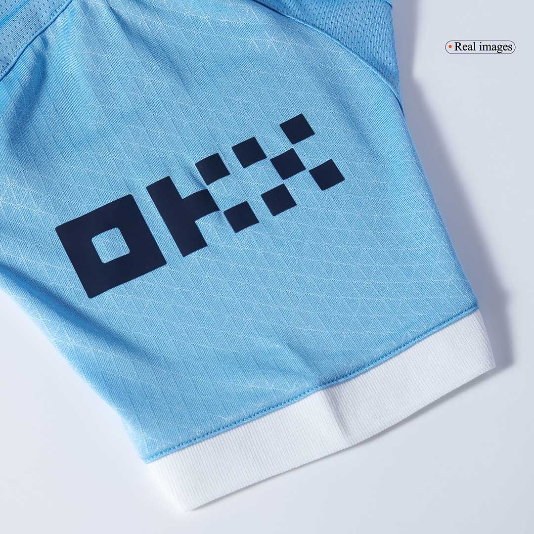 HAALAND #9 Manchester City Thuis Spelersversie Voetbalshirt 2025/26 - Club World Cup - Slim Fit - achterkant