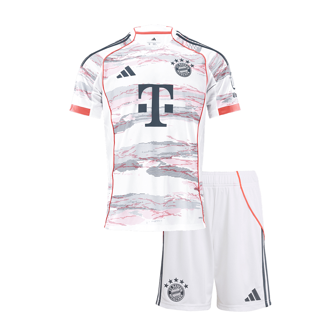 Kinder Bayern Munich Uit Tenue 2025/26 football shirt