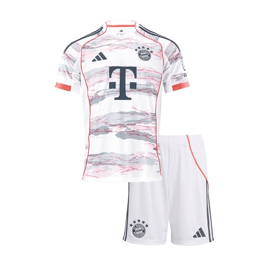 Kinder Bayern Munich Uit Tenue 2025/26 football shirt